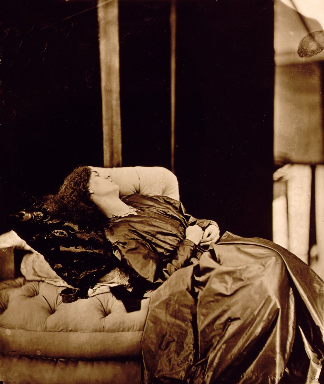 Porträt von Jane Morris (1839-1914), 1865 von John R. Parsons