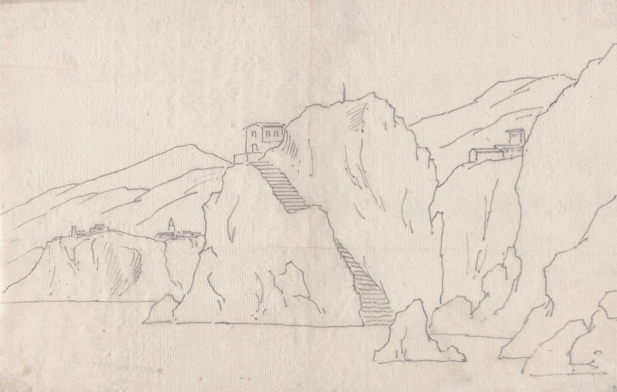 Felsenküste von John Robert Cozens