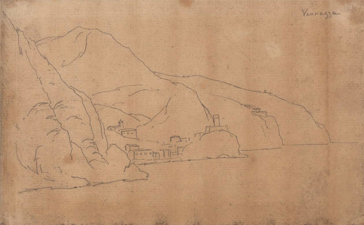 Vernazza von John Robert Cozens