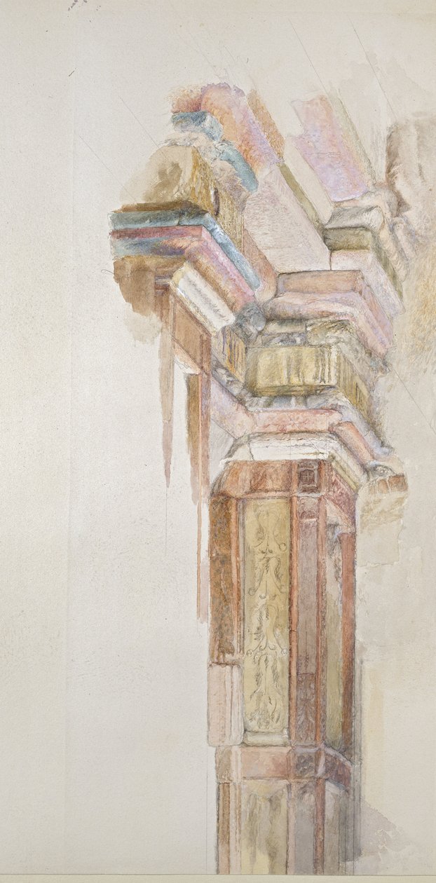 Der Palazzo Gambacorti, Pisa, 27. - 30. April 1872 von John Ruskin