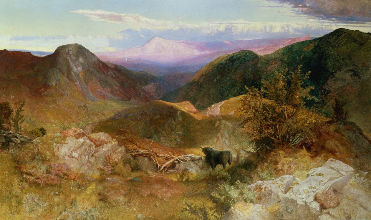 Glen Ogle, Schottland, 1860 von John Samuel Raven