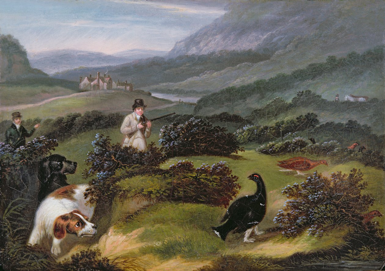 Schießen von John Samuel Raven