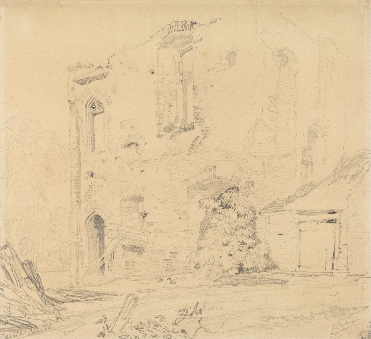 Caister Castle, Norfolk von John Sell Cotman