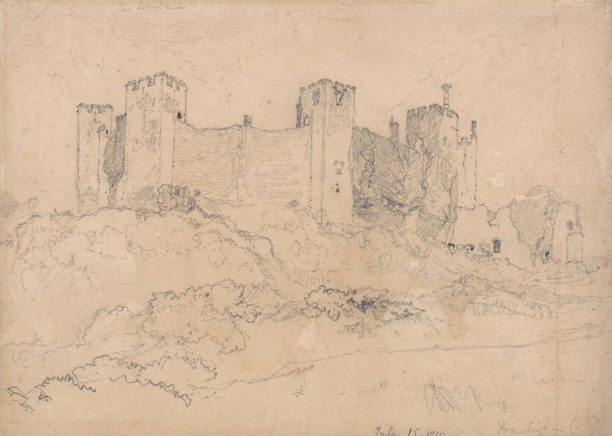 Framlingham Castle, Suffolk von John Sell Cotman
