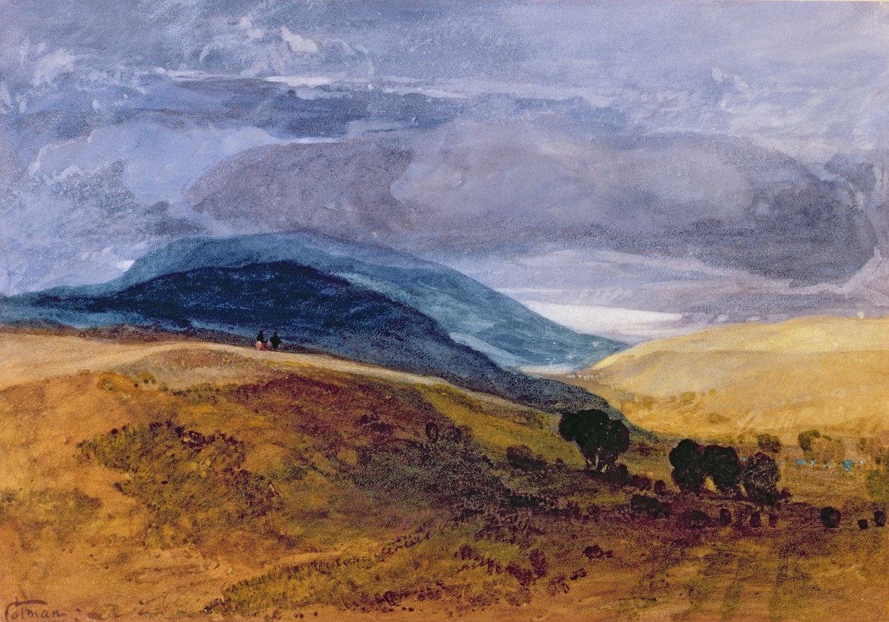 Auf den Downs von John Sell Cotman