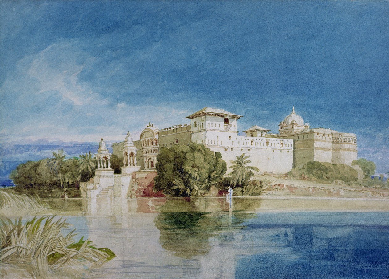 Perawa-Palast, Malwa, Zentralindien von John Sell Cotman