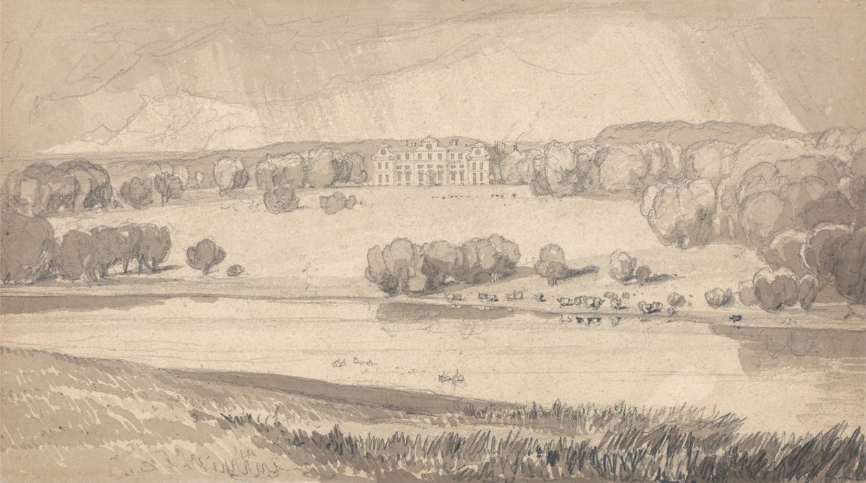 Raynham Hall, Norfolk von John Sell Cotman