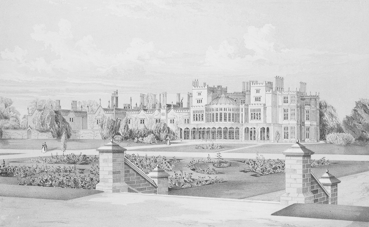 Brampton Park, Huntingdonshire, 1852 von John Sunman Austin