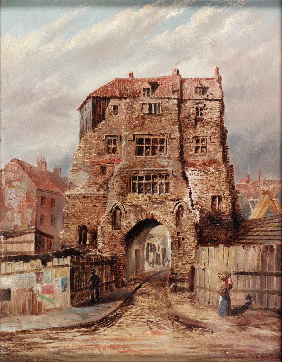 Schwarzes Tor von John Teasdale