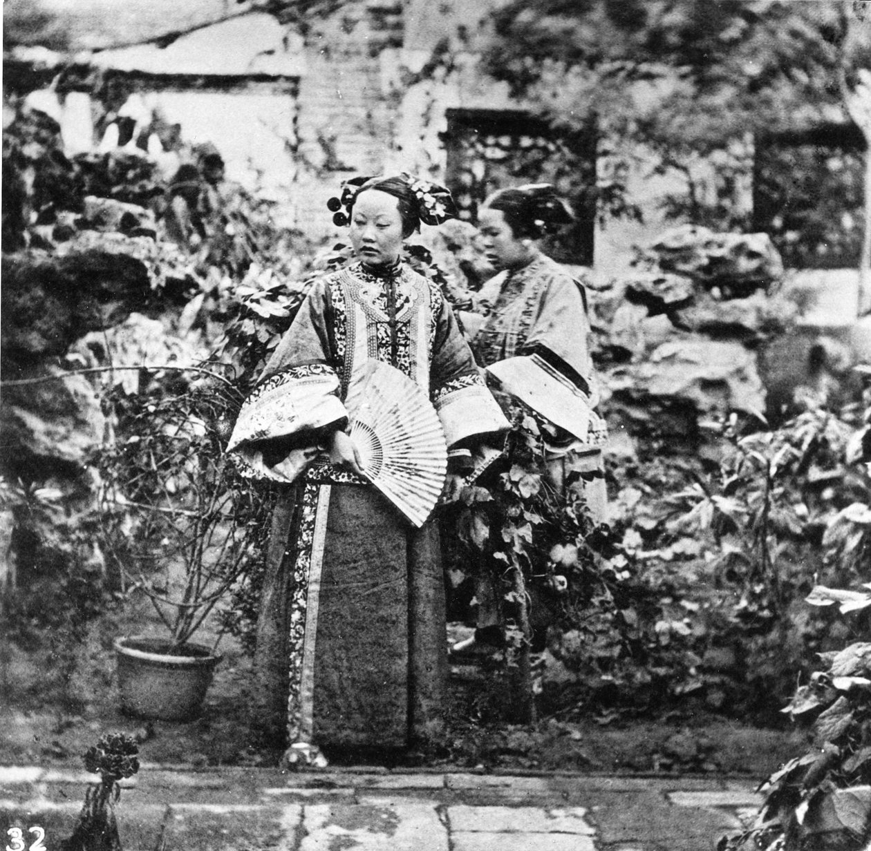 Mandschu-Damen, ca. 1867-72 von John Thomson