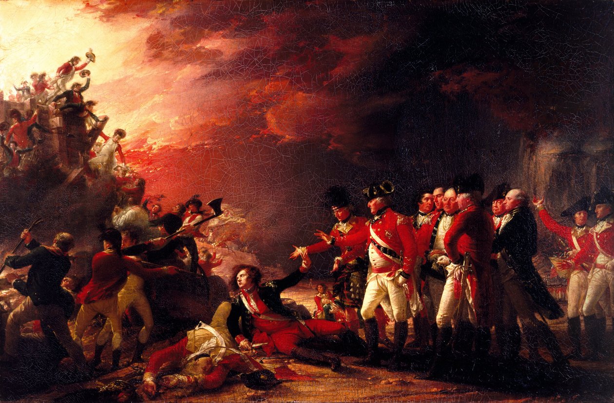 Der Ausfall der Garnison von Gibraltar von John Trumbull