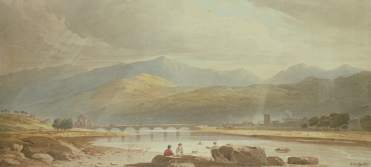 Dolgellau, 1811 von John Varley