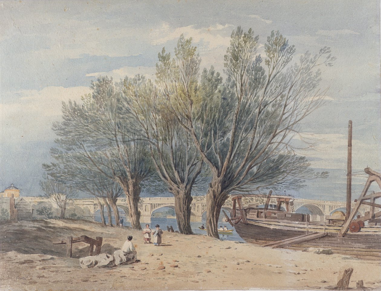 Vauxhall-Brücke von John Varley