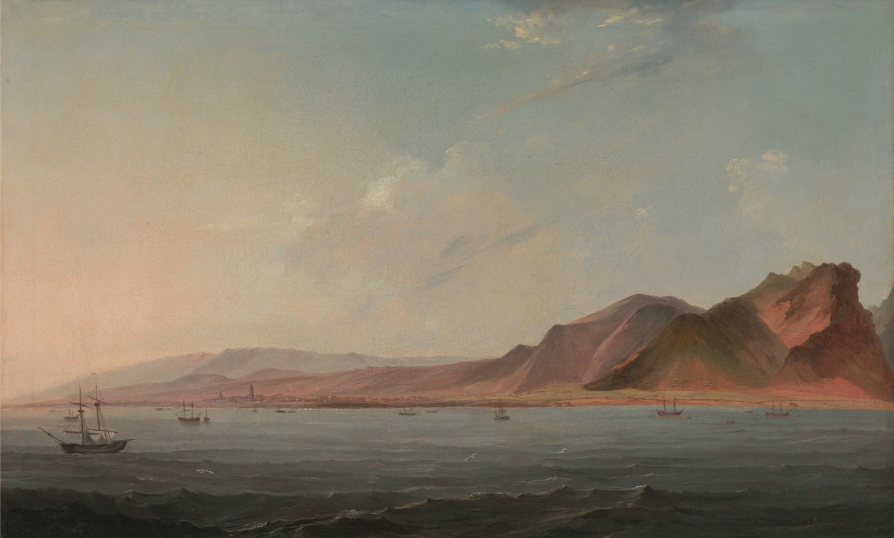 Blick auf Santa Cruz, Teneriffa von John Webber