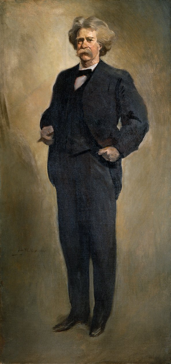Samuel L. Clemens (Mark Twain) (1912 oder 1913) von John White Alexander