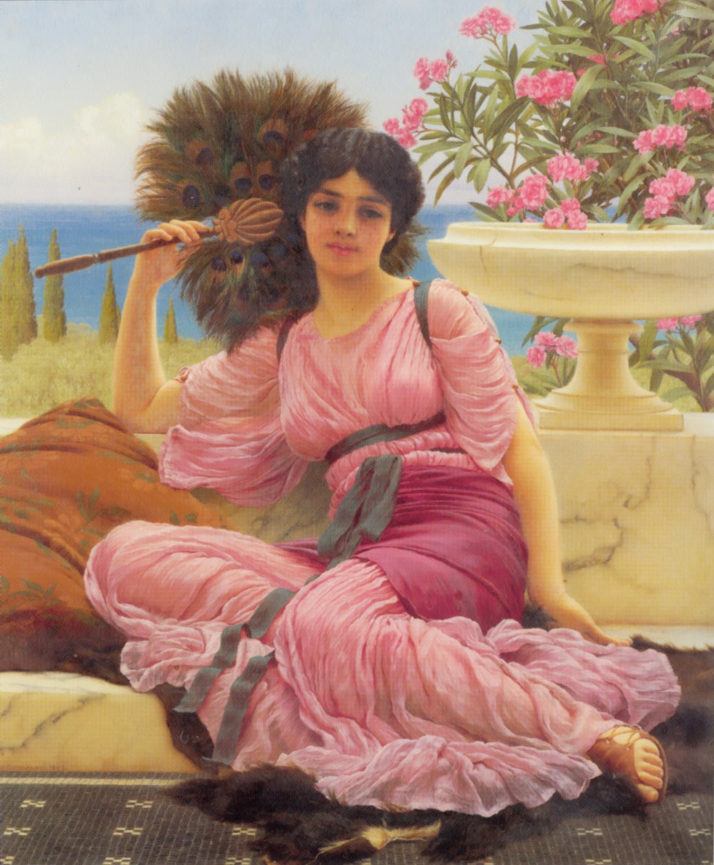 Flabellifera von John William Godward