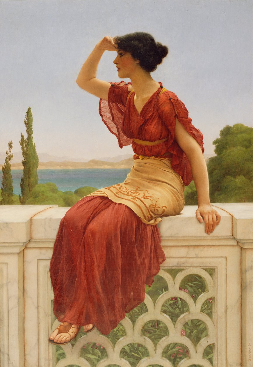 Das Signal, 1899 von John William Godward