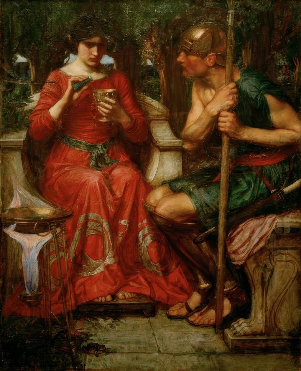 Jason und Medea von John William Waterhouse