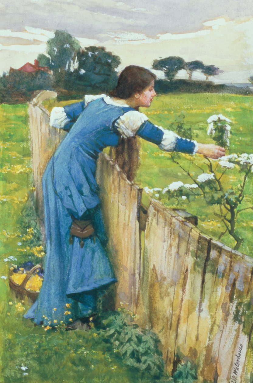 Frühling von John William Waterhouse