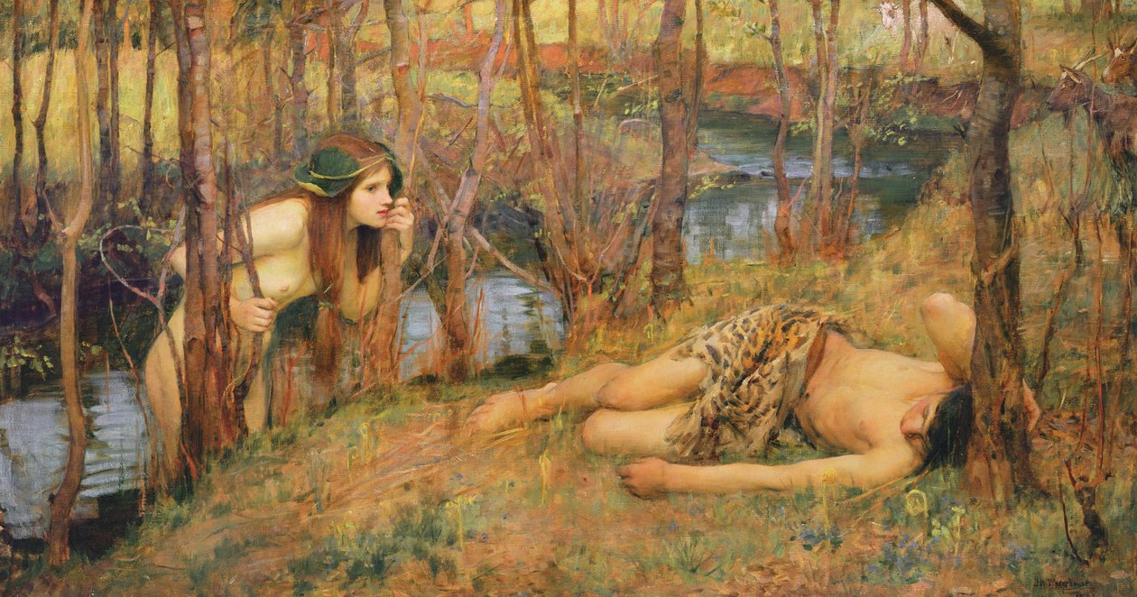 Die Najade, 1893 von John William Waterhouse