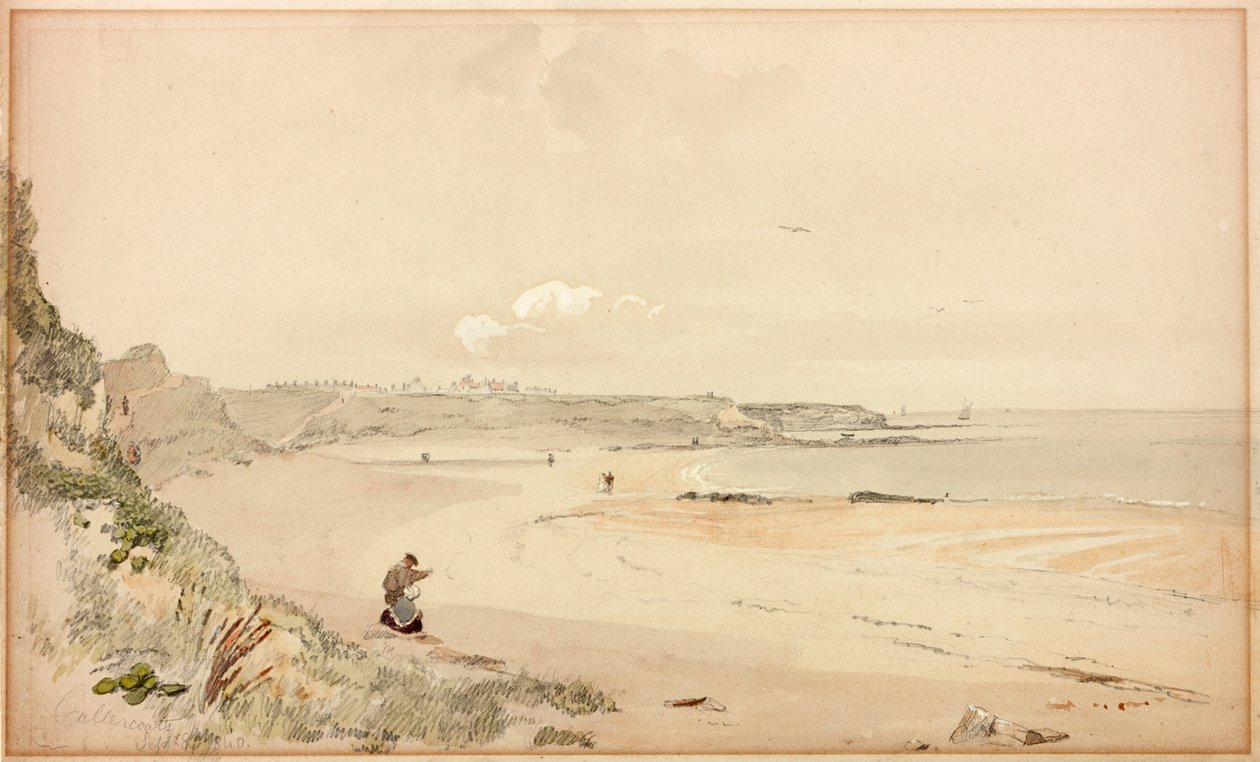 Cullercoats Bay, 8. September 1840 von John Wilson Carmichael