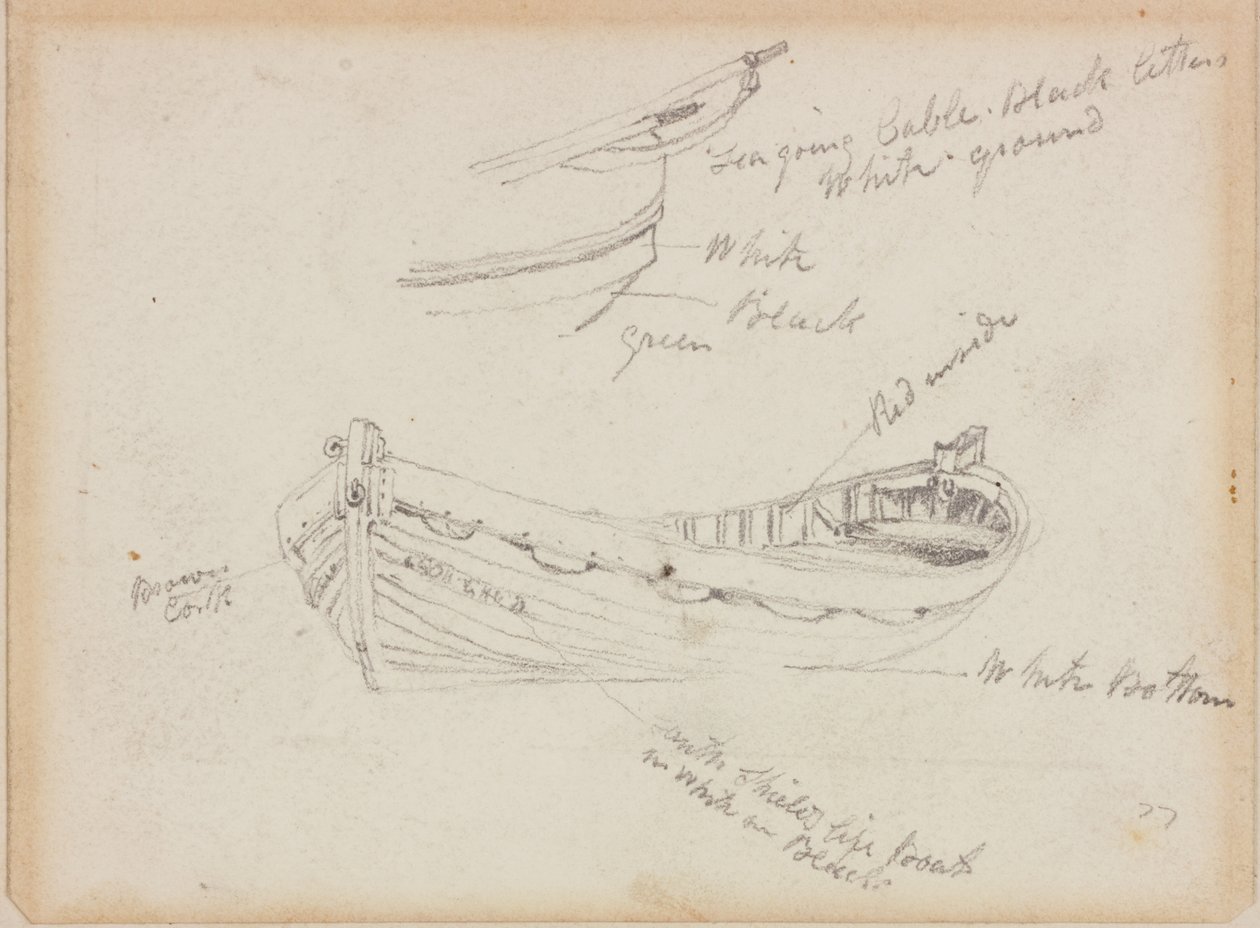 Rettungsboot von John Wilson Carmichael