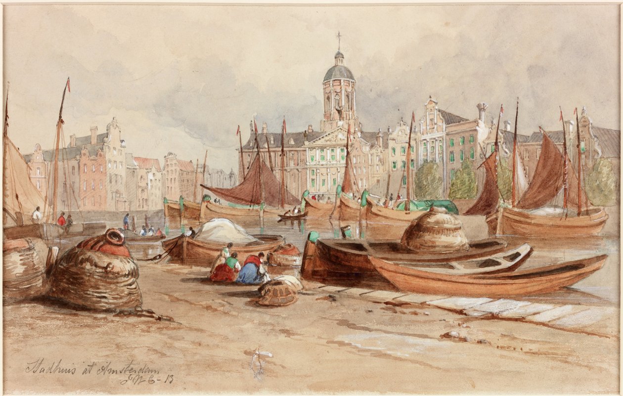 Stadhuis in Amsterdam von John Wilson Carmichael