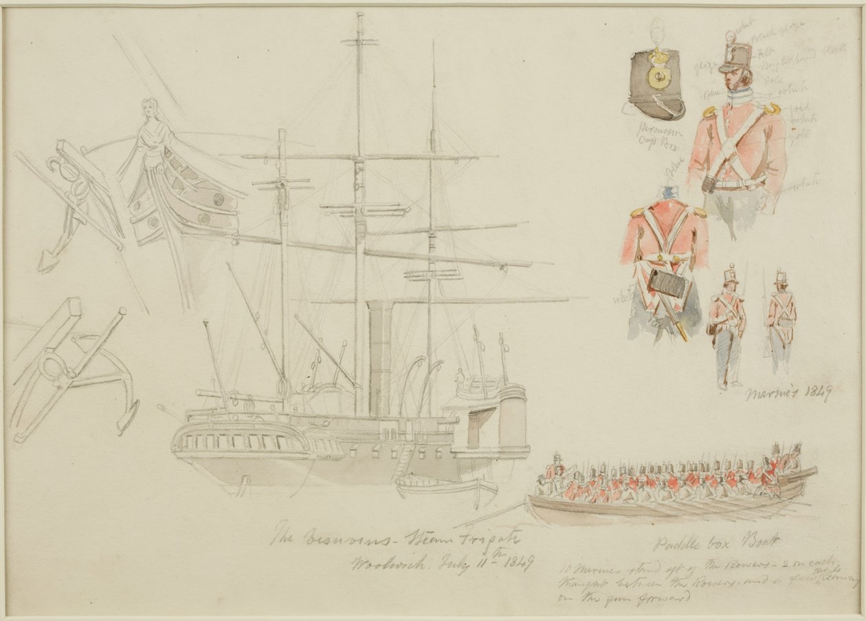 Studien in Woolwich von John Wilson Carmichael
