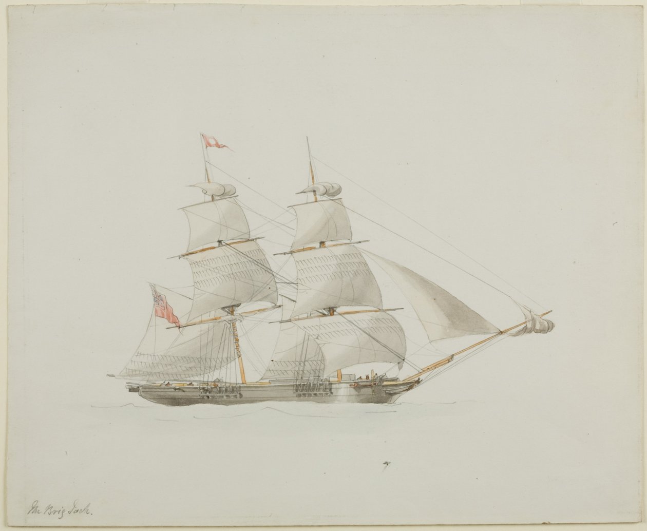 Die Brigg Jack von John Wilson Carmichael