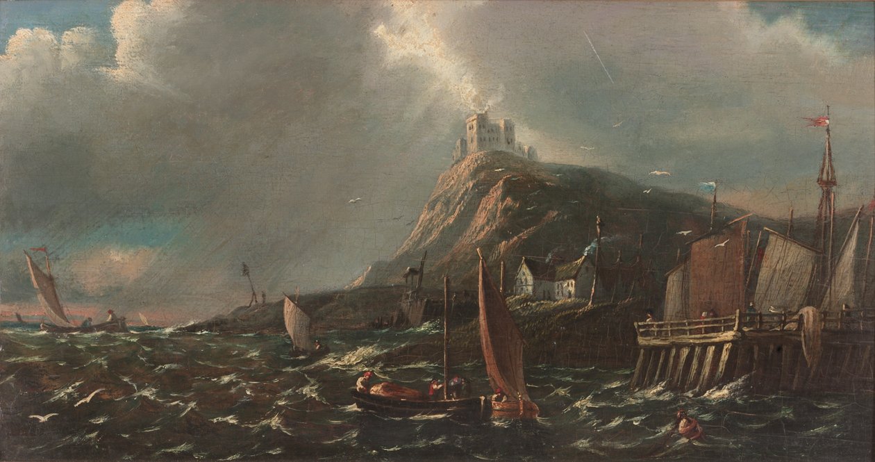 Tantallon Castle, East Lothian von John Wilson Ewbank