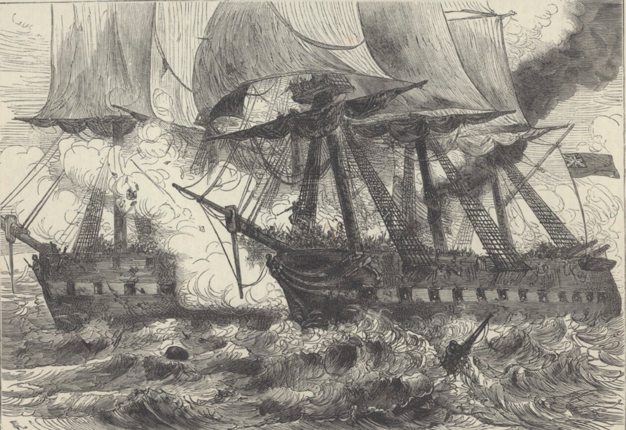 Seeschlacht von Walter Charles Mills