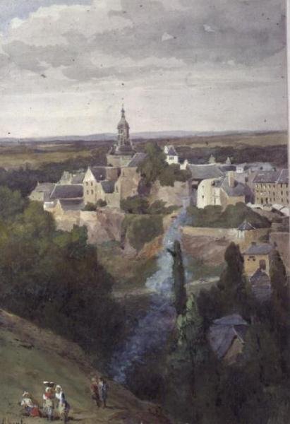 Moncontour, Bretagne von John Absolon