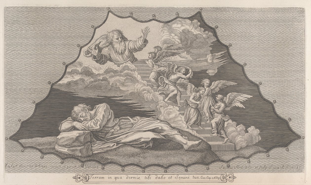 Jakob und die Himmelsleiter von John Alexander