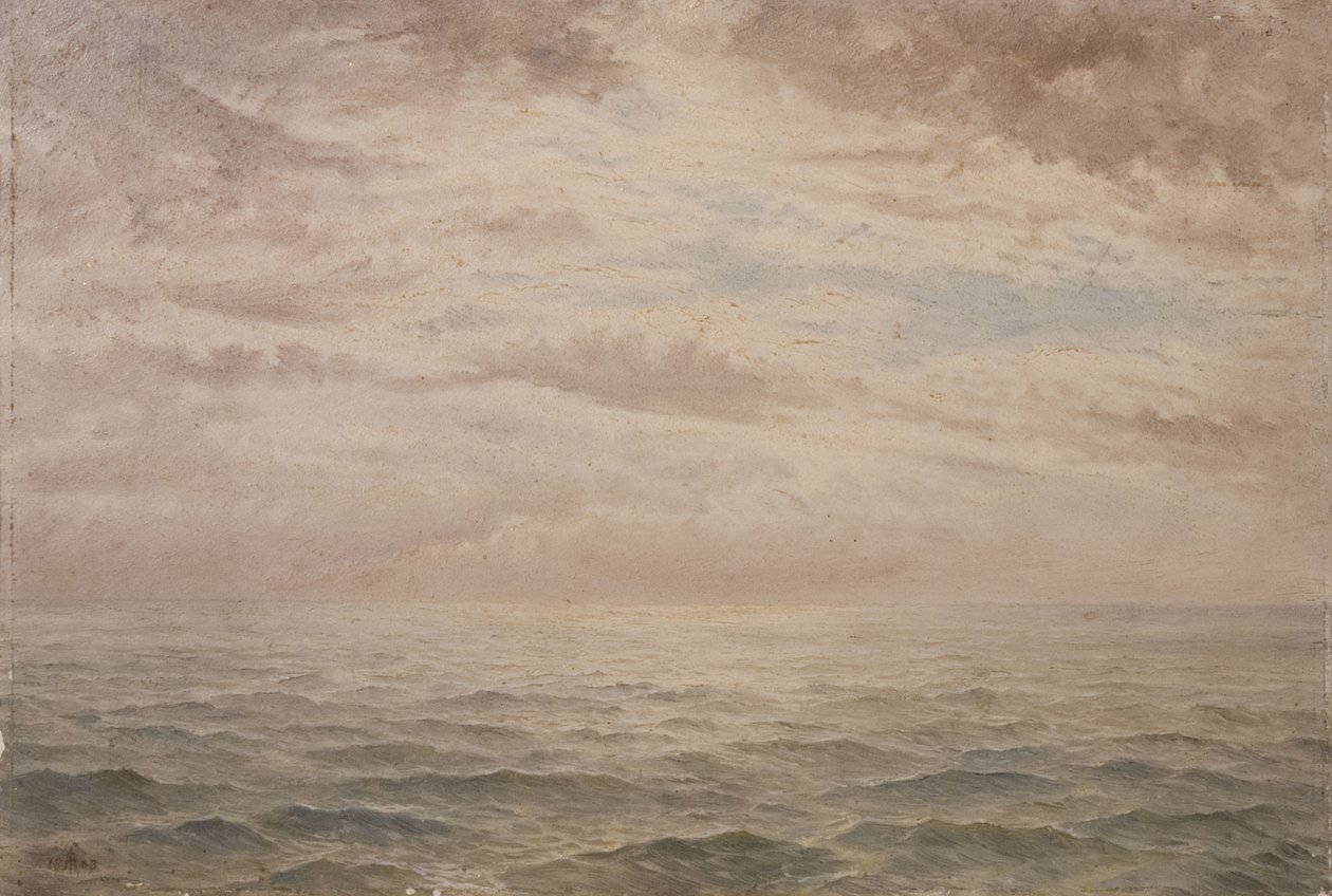 Meereslandschaft, 1883 von John Anderson