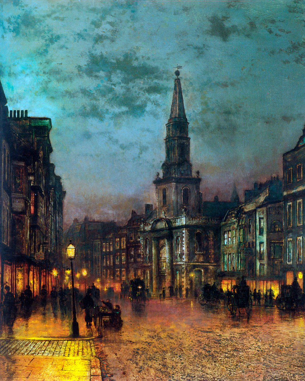 Blackman Street, London, 1885 von John Atkinson Grimshaw