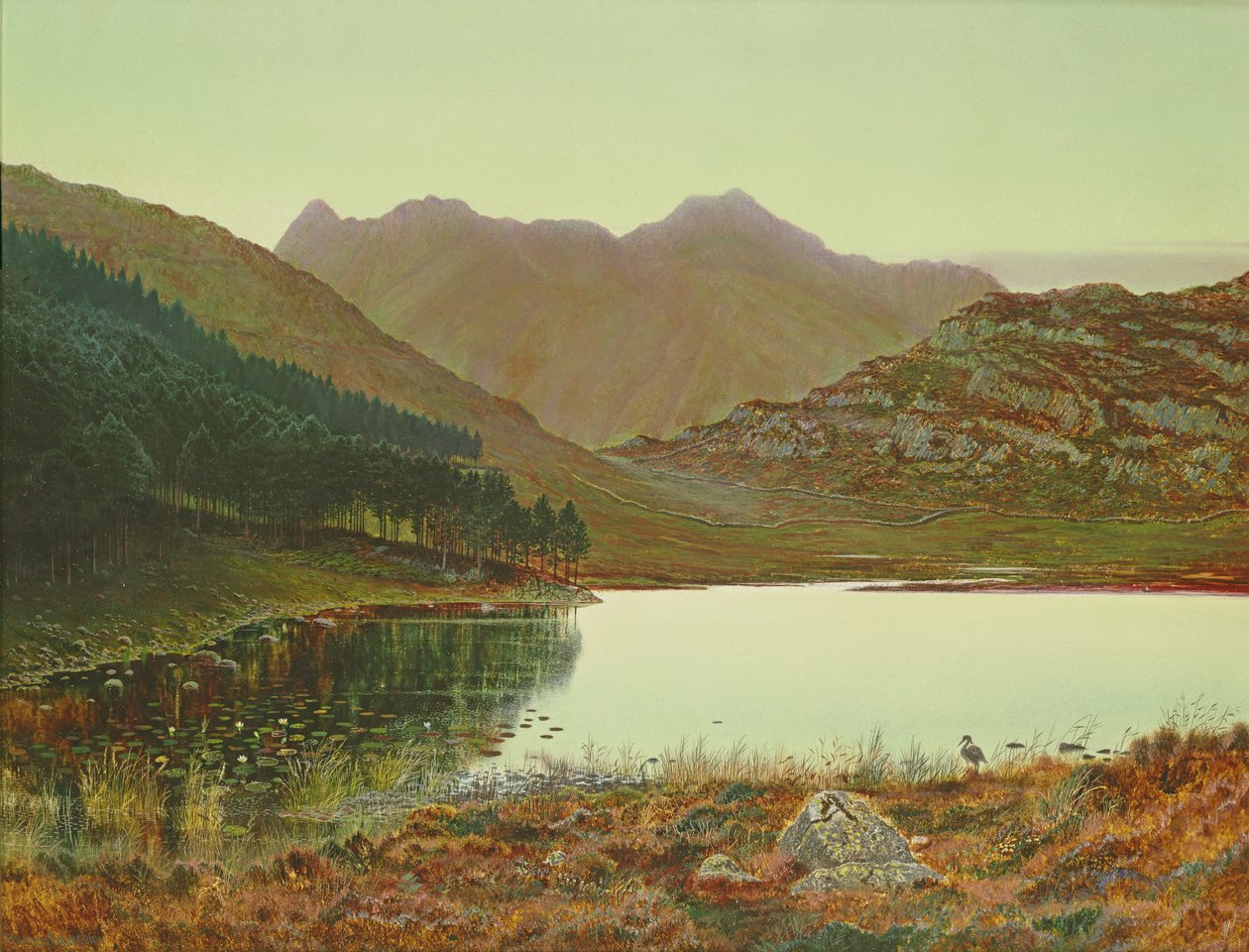 Blea Tarn von John Atkinson Grimshaw