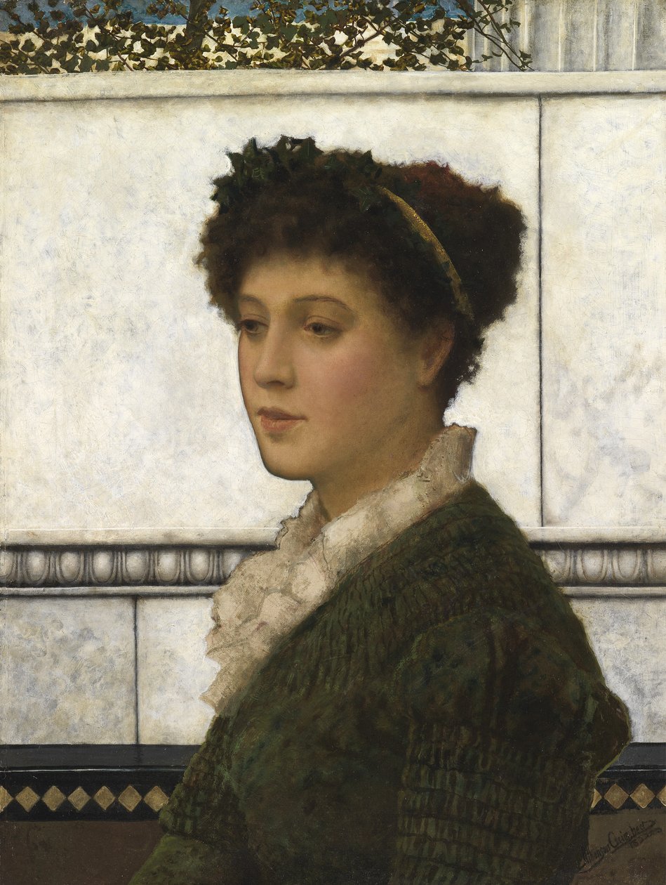 Brunetta, 1882 von John Atkinson Grimshaw
