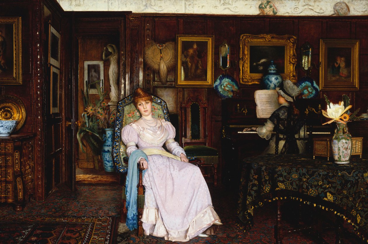 Dulce Domum von John Atkinson Grimshaw