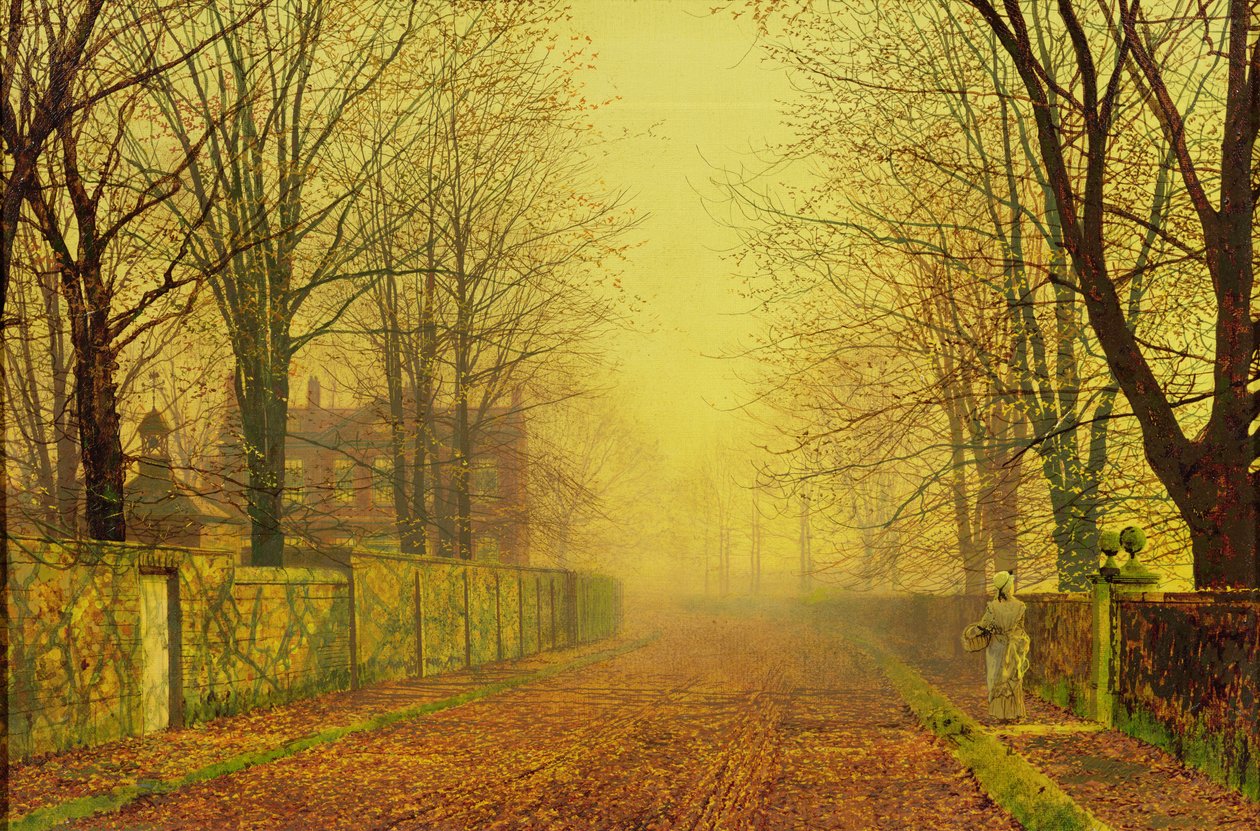 Abendglühen von John Atkinson Grimshaw