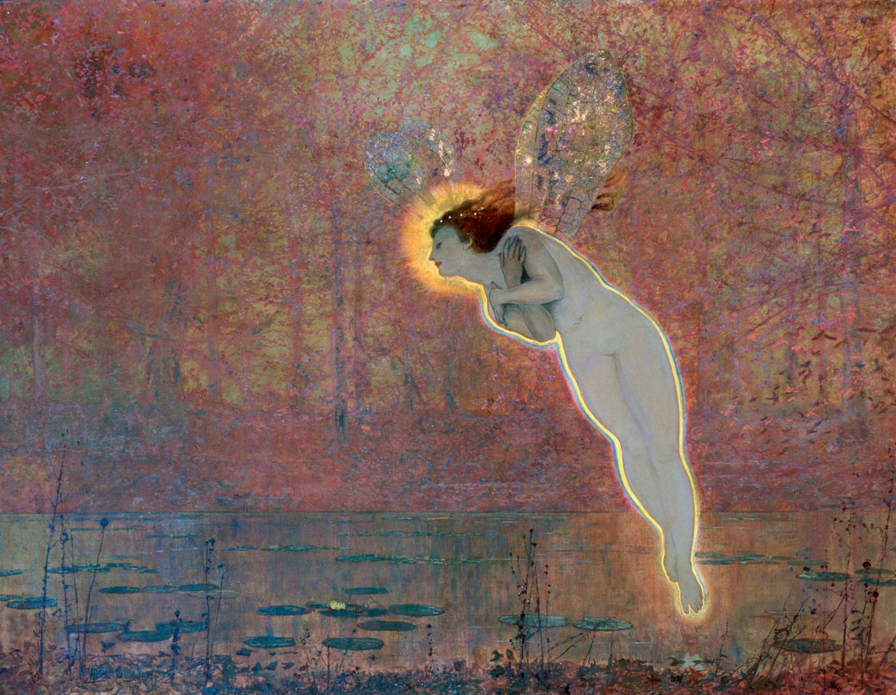 Iris, um 1860-1893 von John Atkinson Grimshaw