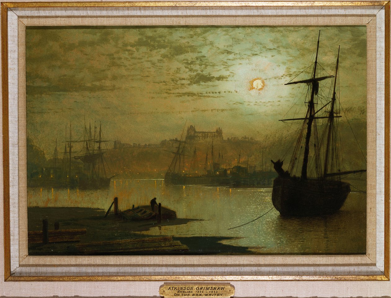 Am Esk, Whitby von John Atkinson Grimshaw