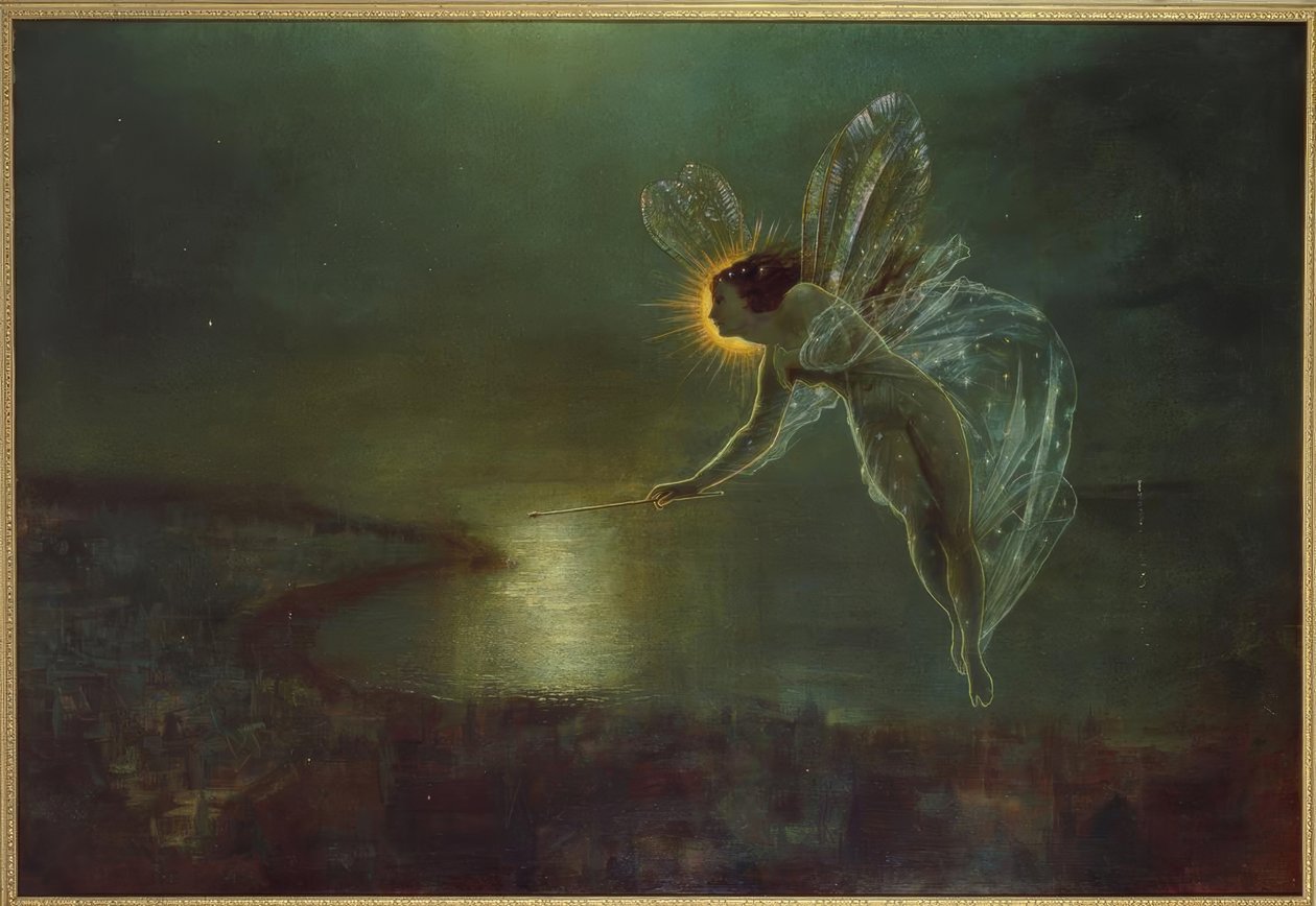 Geist der Nacht von John Atkinson Grimshaw