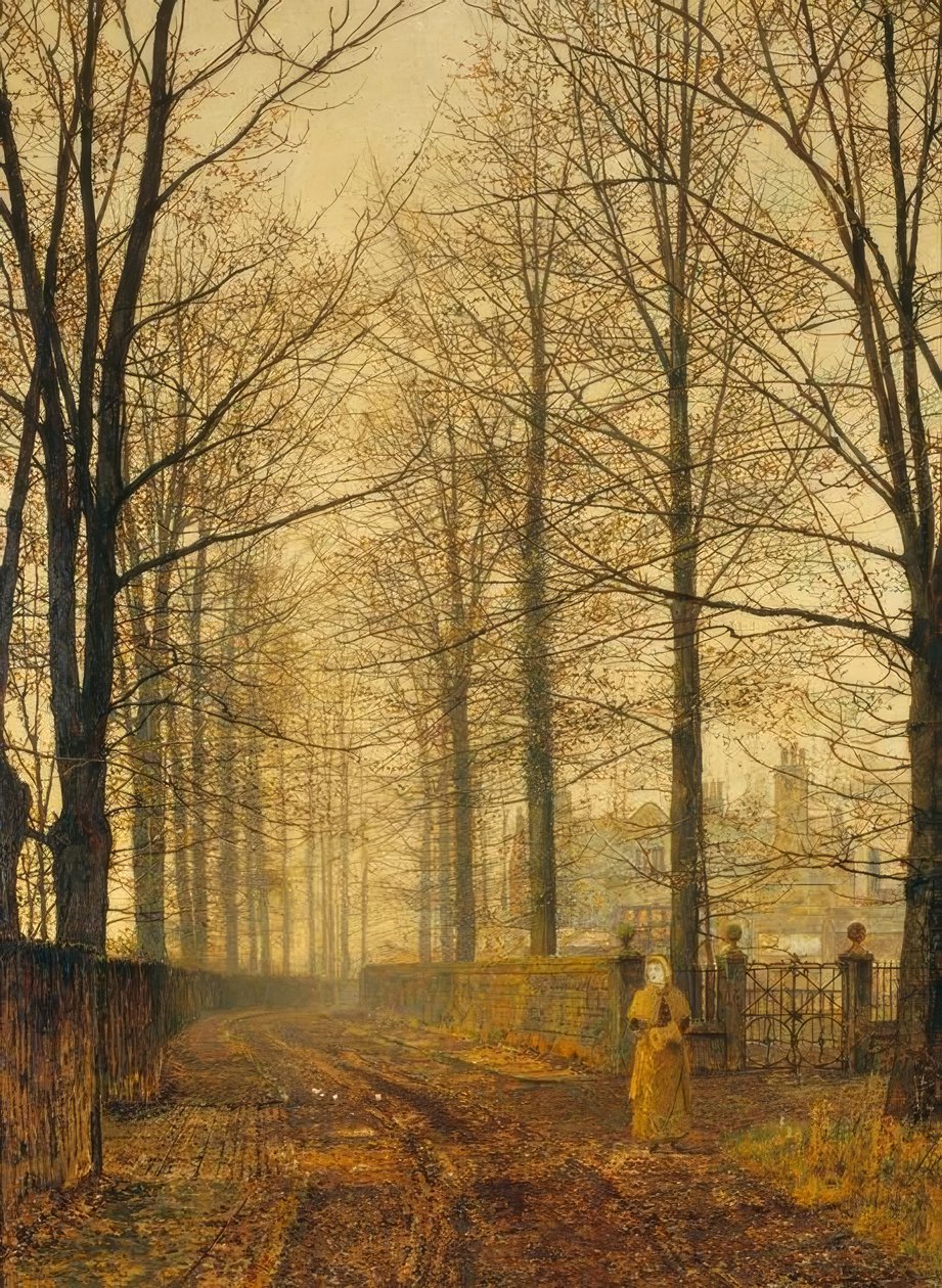 Vor dreihundert Jahren von John Atkinson Grimshaw