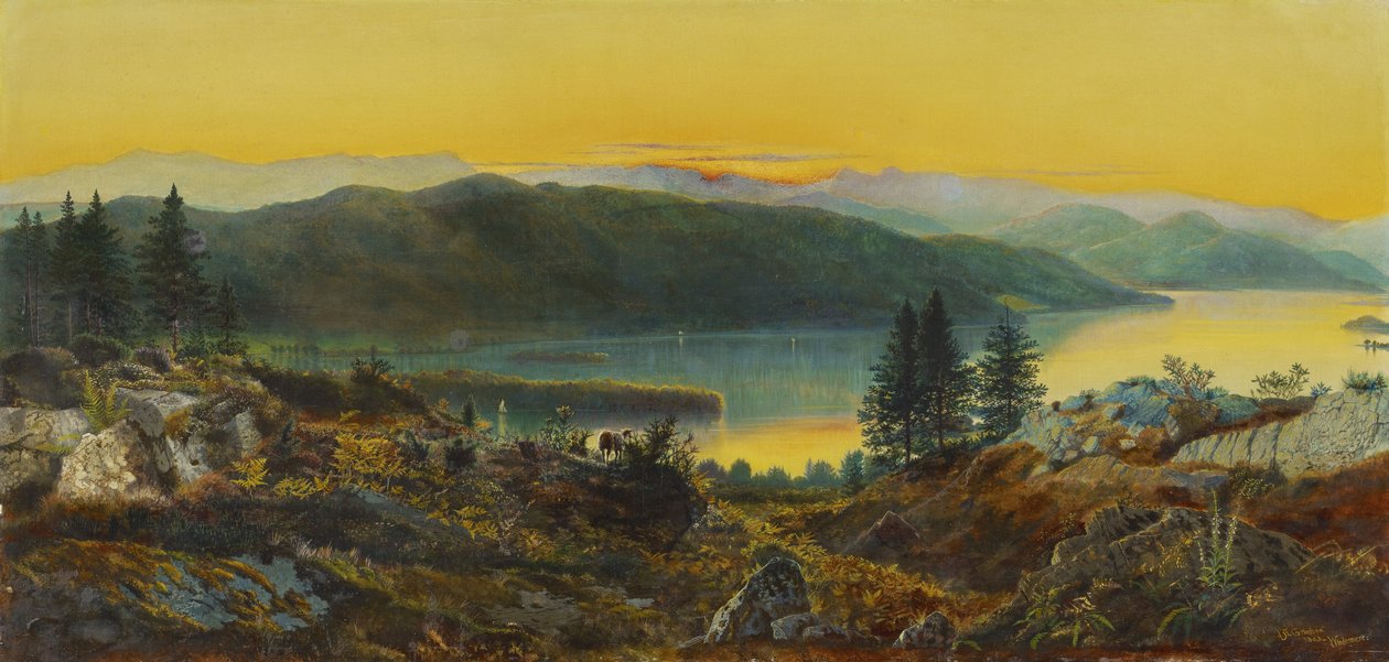 Windermere von John Atkinson Grimshaw