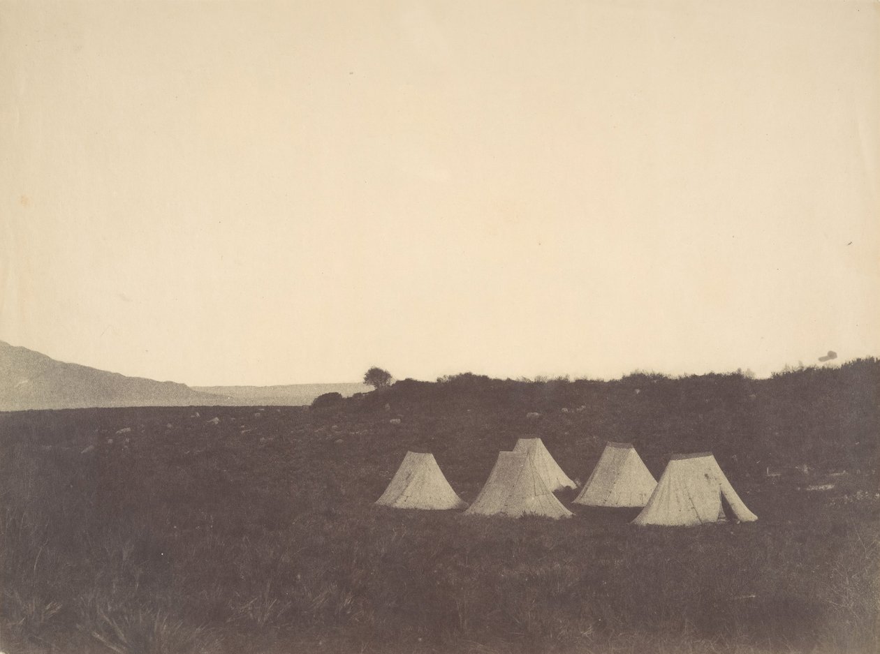Zelte, Algerien, 1856 von John Beasley Greene