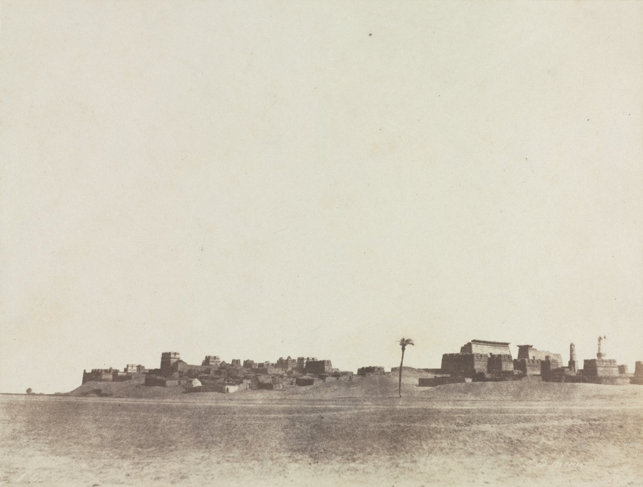 Blick auf Luxor von John Beasley Greene