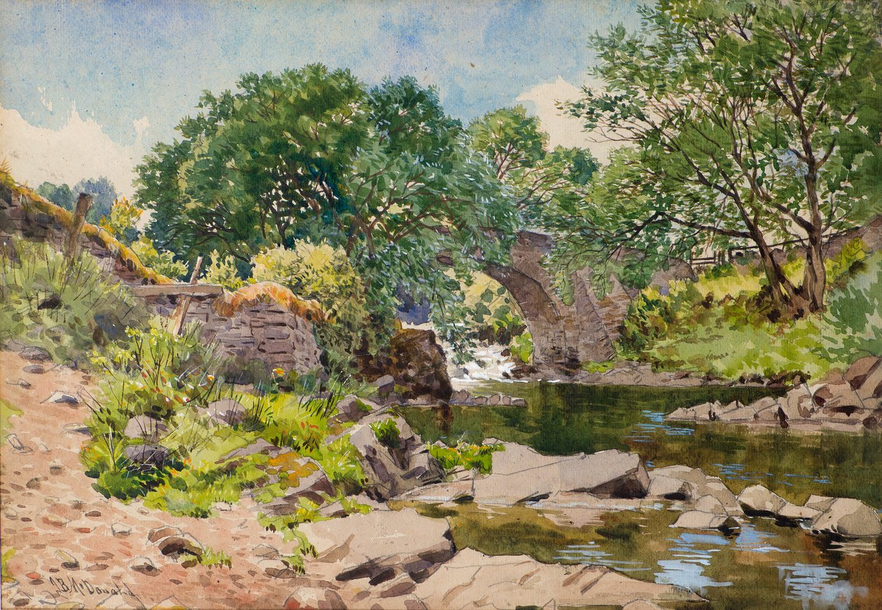 Brücke von Strathyre von John Blake MacDonald