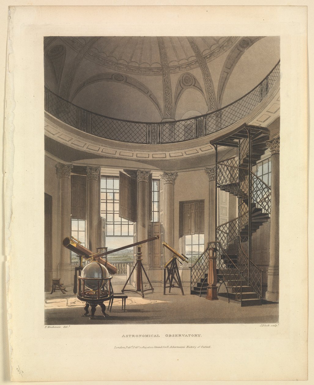Astronomisches Observatorium in Oxford von John Bluck