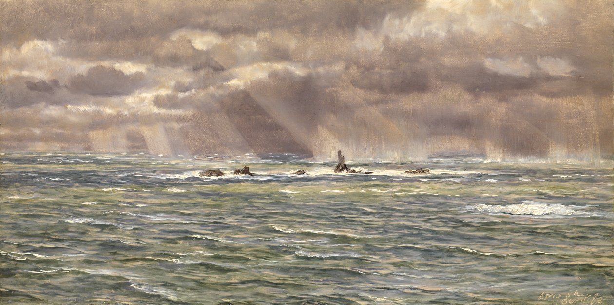 Langschiffe, 1872 von John Brett