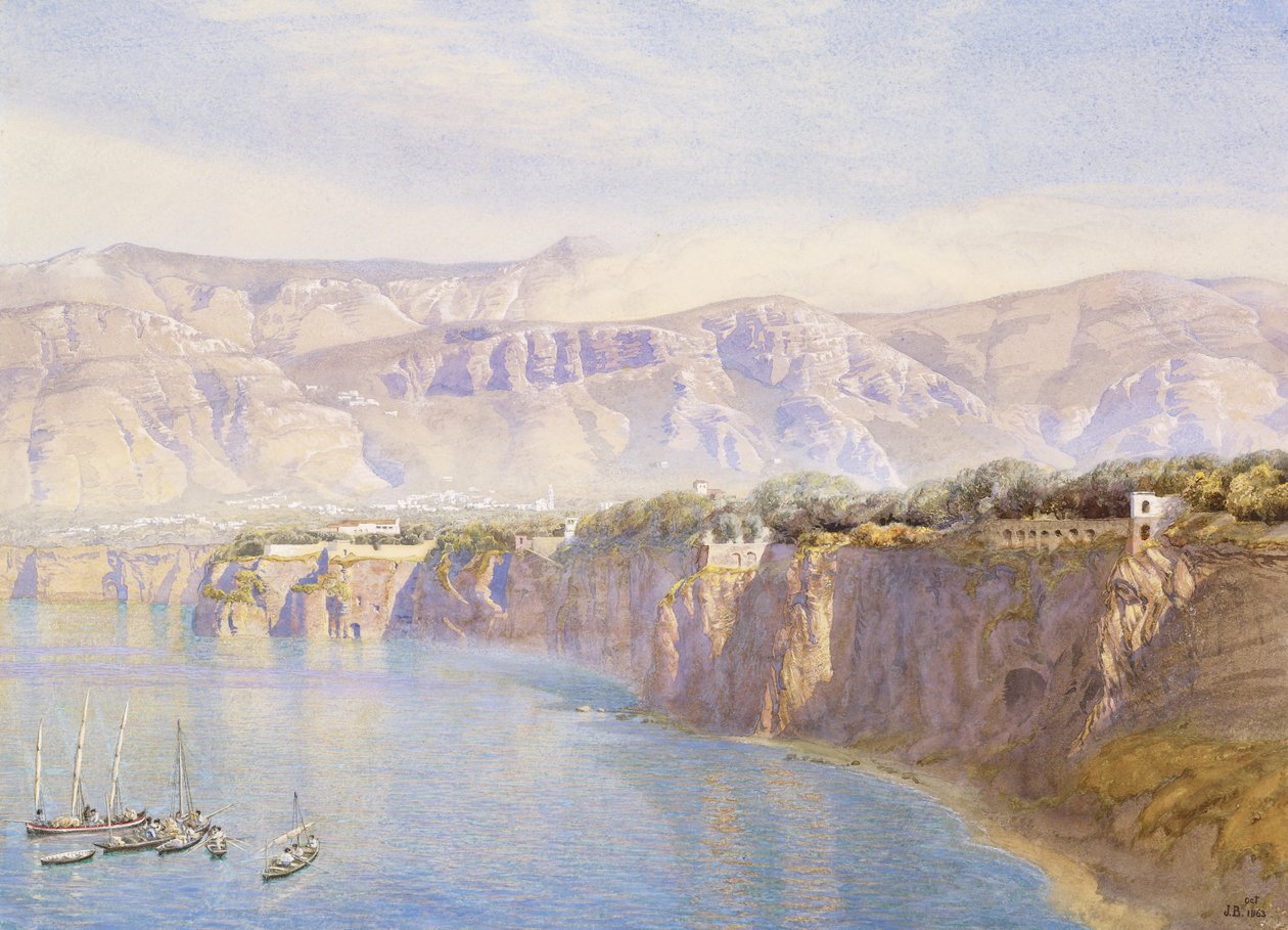 In der Nähe von Sorrent von John Brett